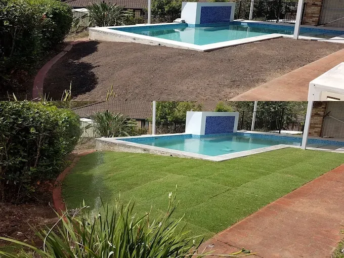 Weed Control work by Aaron's Mowing
