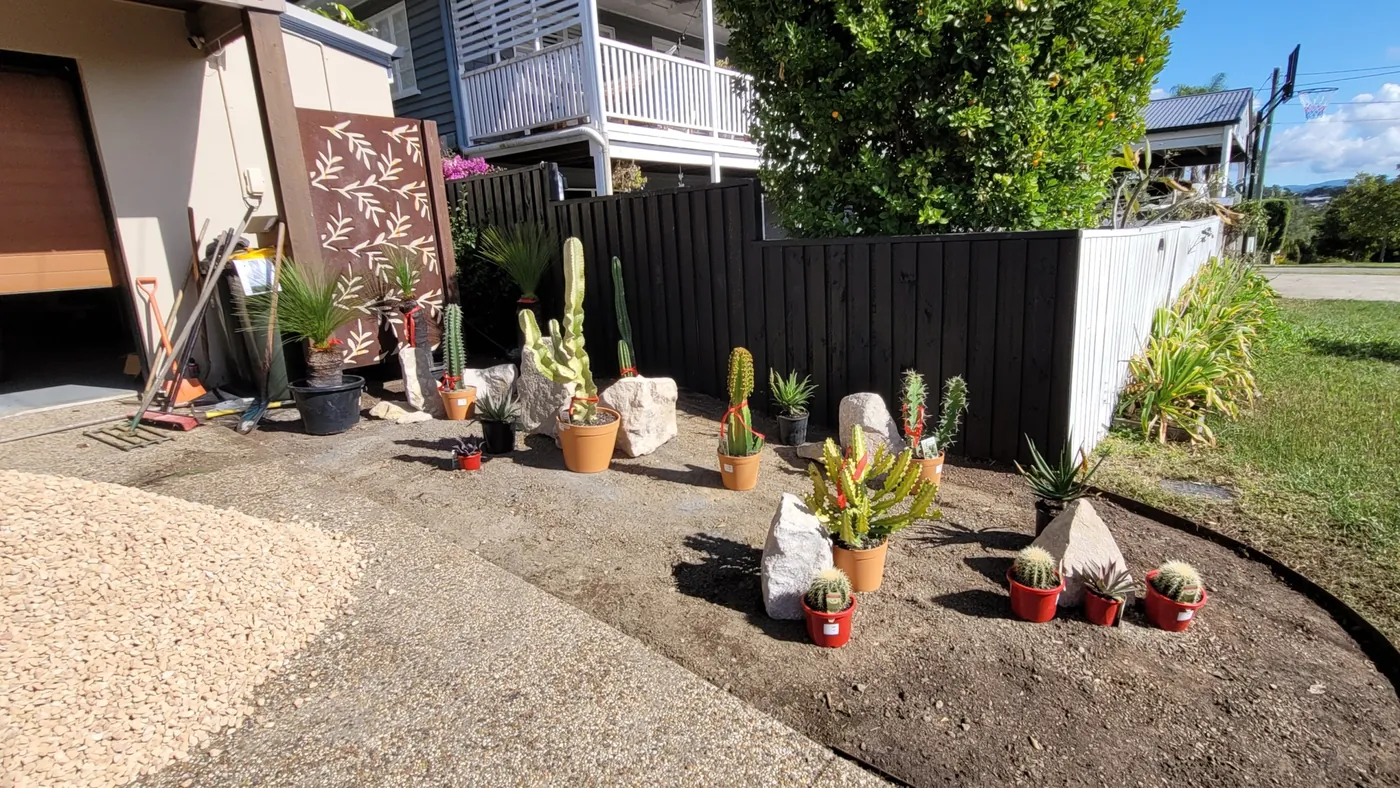 Landscape Makeovers & Install work by Aaron's Mowing