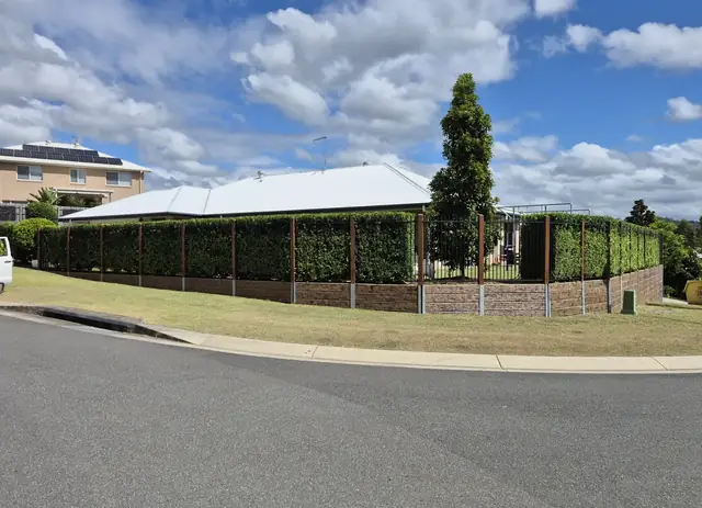 Recent lawn and garden work by Aaron's Mowing in Brisbane