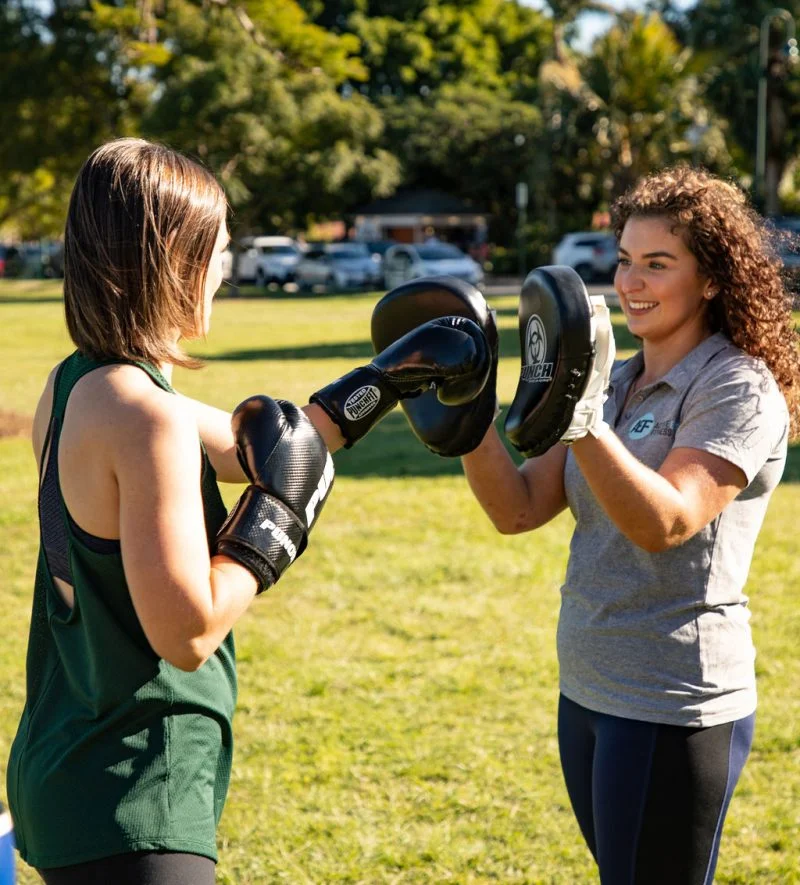 Mobile personal training session Brisbane