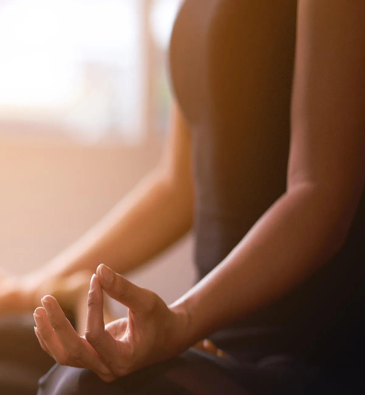 Quiet contemplation during a movement coaching session