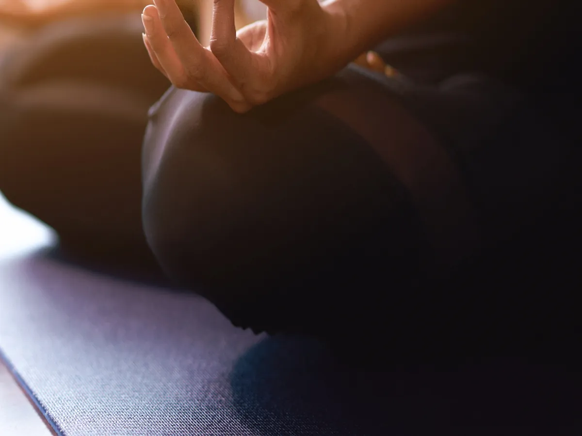 Quiet space prepared for a remedial massage session