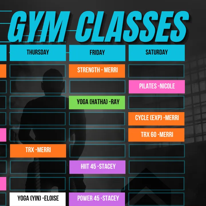 All Sorts timetable detail