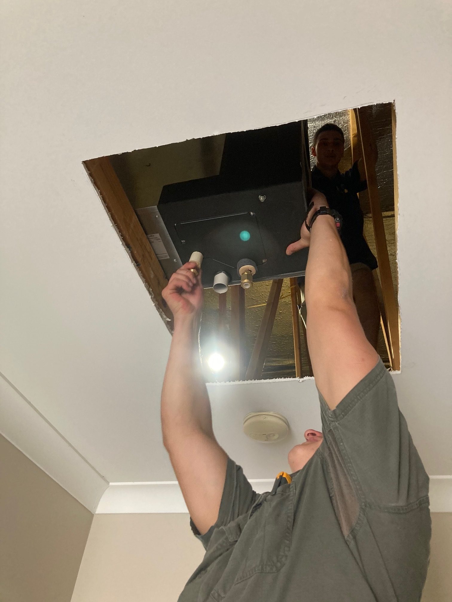 AMSCO electrician on-site in Brisbane