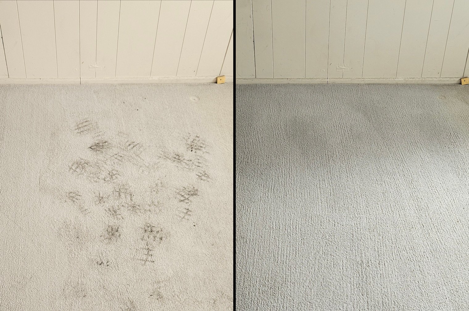 Before and after at a mechanic's office, Alderley