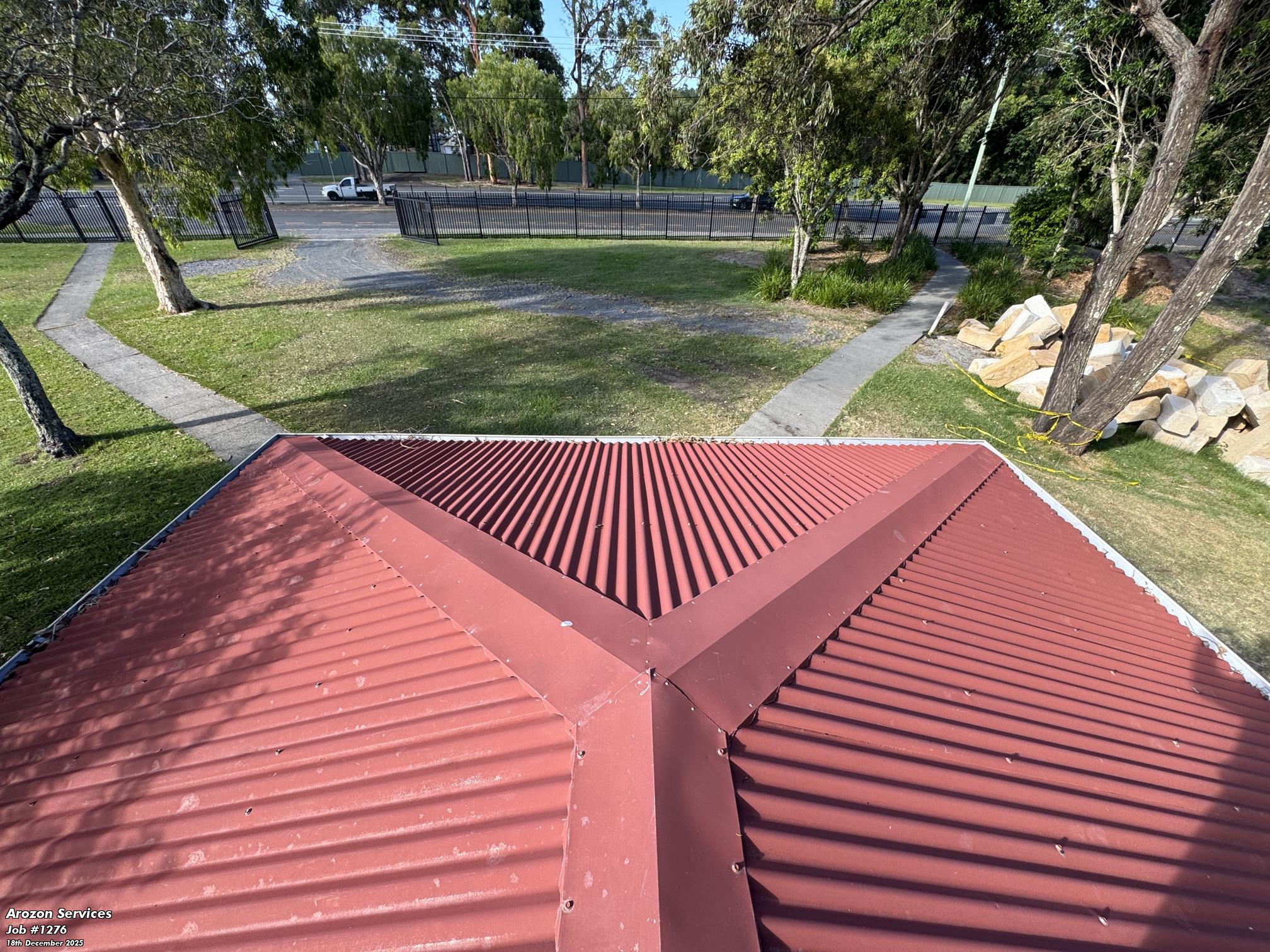 After high pressure cleaning — Arozon Services