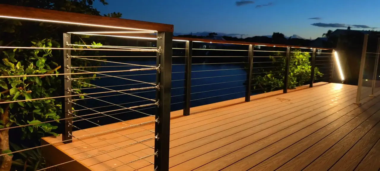 Deck and fence lighting