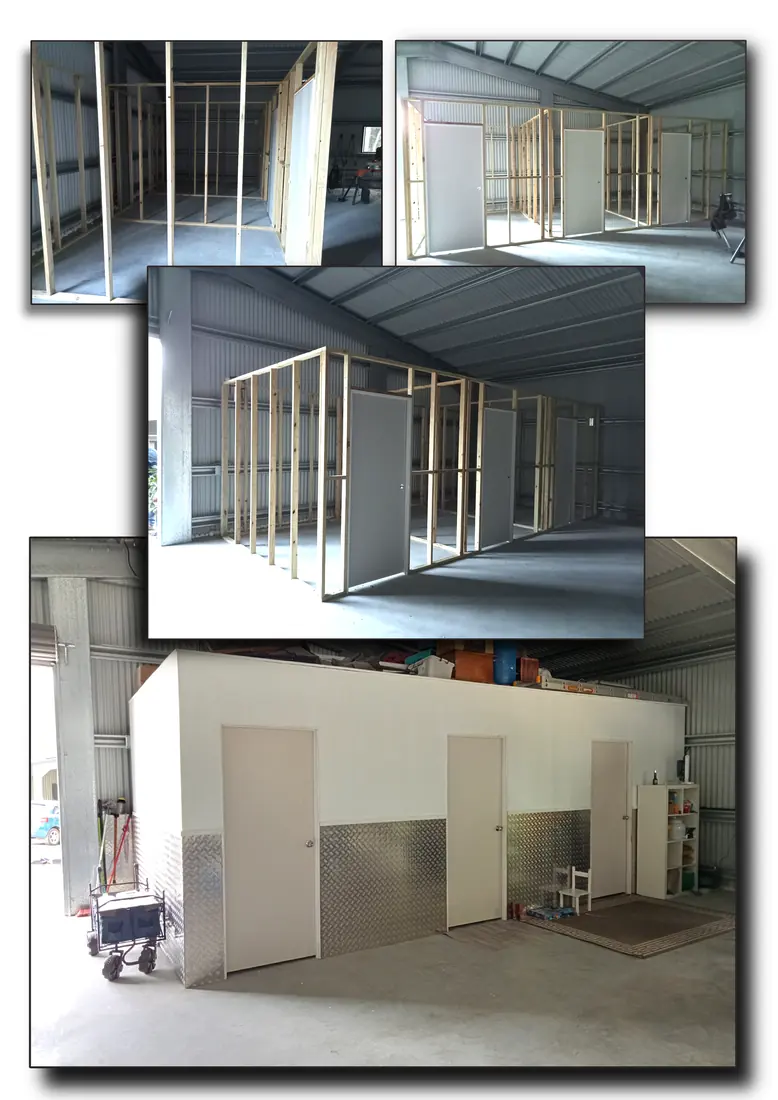 Artisan Home Maintenance project photo - Storeroom%20Construction