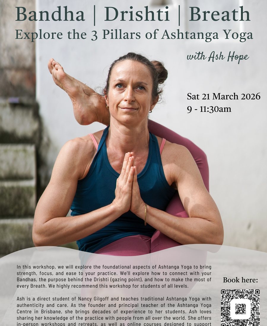 Ashtanga Yoga Workshop with Ash Hope