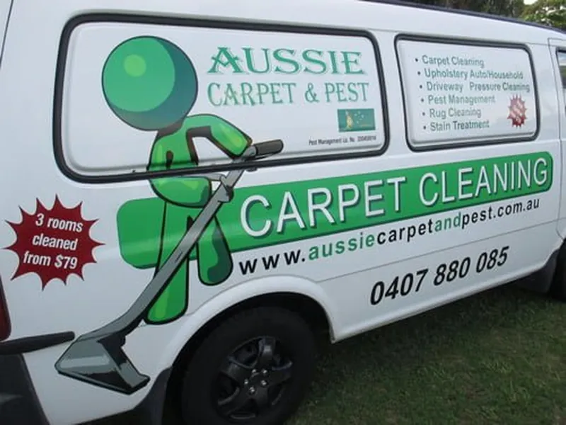 Aussie Carpet & Pest service van