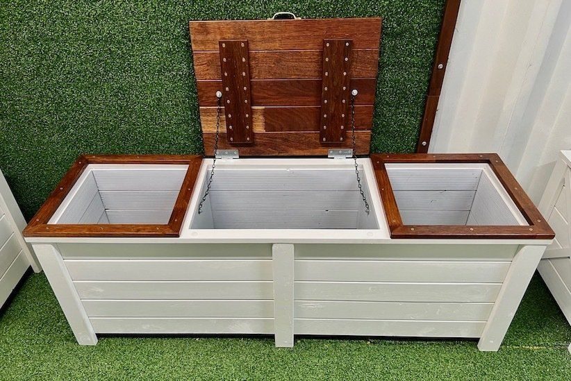 Planter Box with Storage / Seat