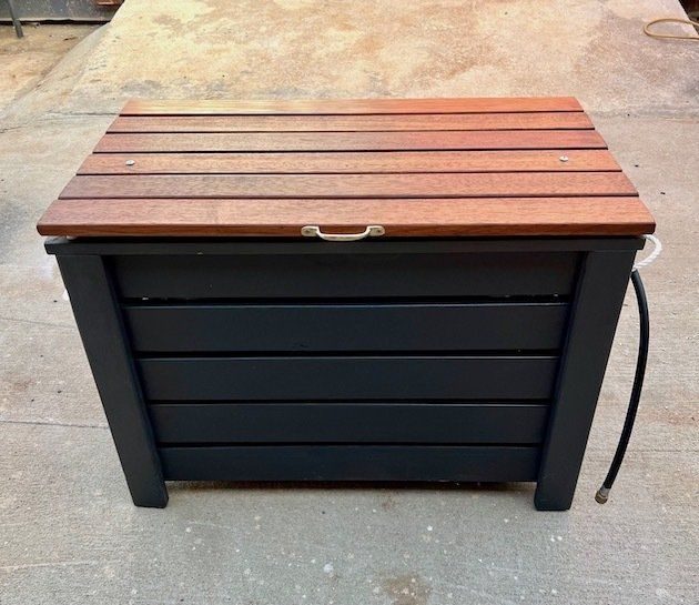 Gas Bottles Storage / Seat Combination