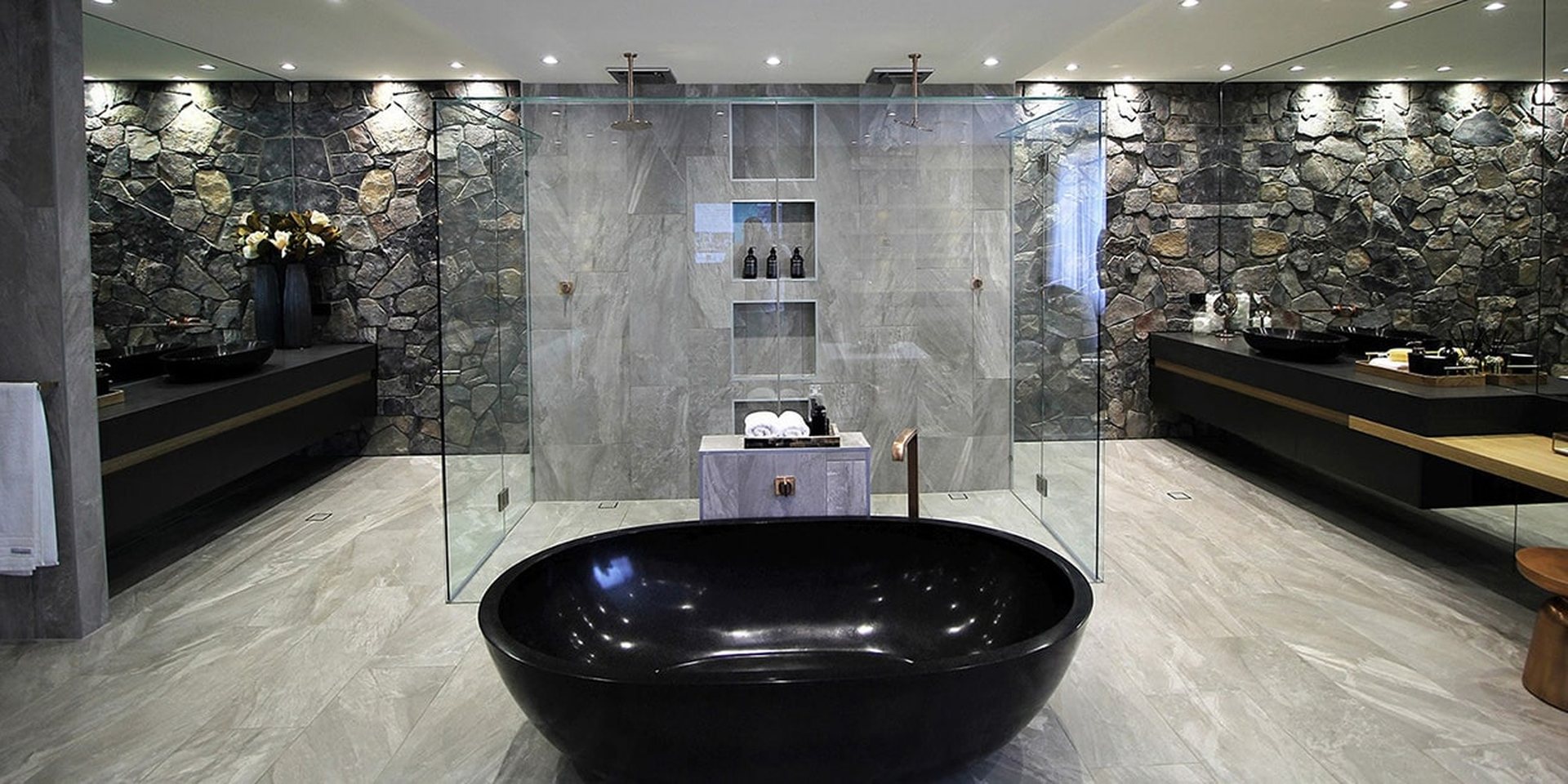 Stone masonry and tiling project by Australian Stonemasonry & Tiling Specialists