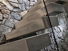 Stone Cladding completed work