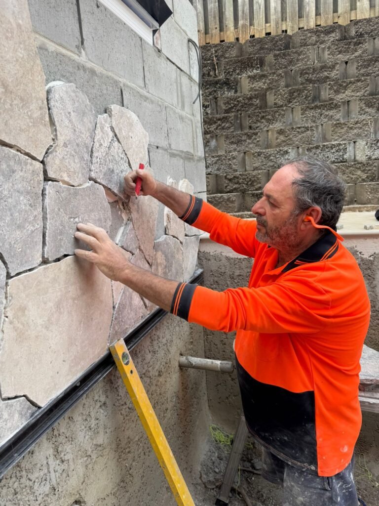 Crazy Pavers Tiling project — Bahat Tiling