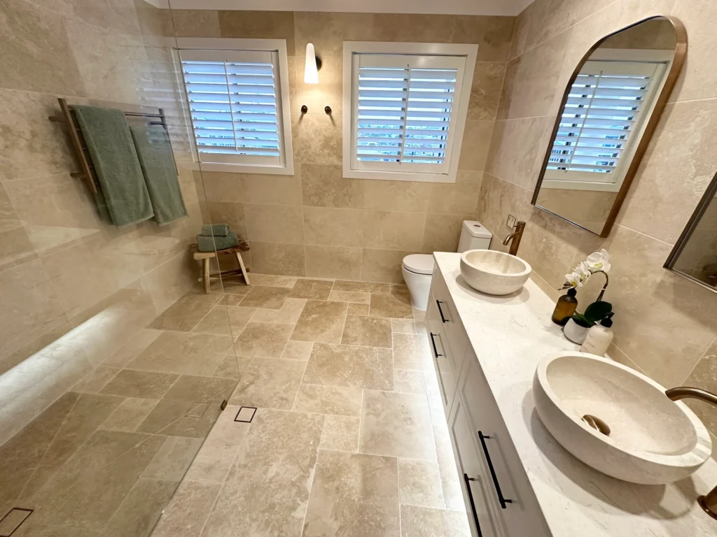 Natural Stone Work project — Bahat Tiling