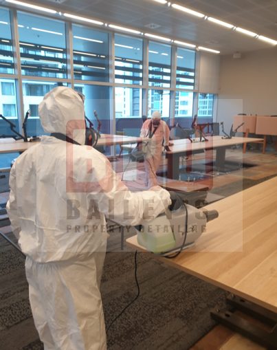 Bailey's Property Detailing cleaning work