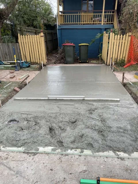 Concrete and access preparation