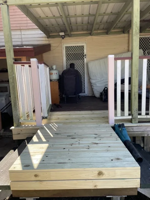 Stair and deck framing
