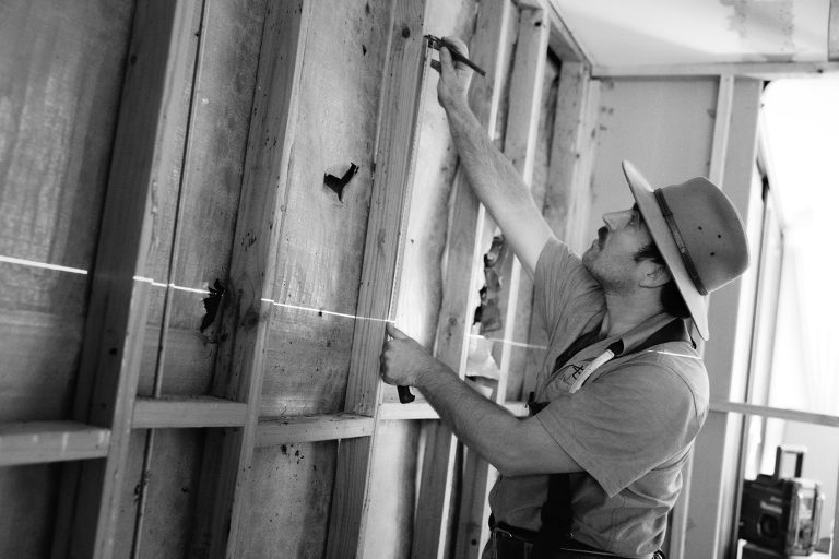 Ben Greenwood at work — BG Building and Renovations
