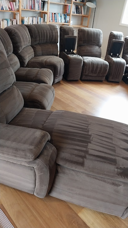 Lounge suite cleaned by Blue Gum — Springwood