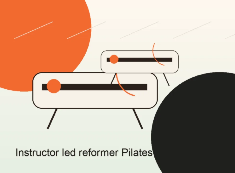 Reformer Pilates class visual