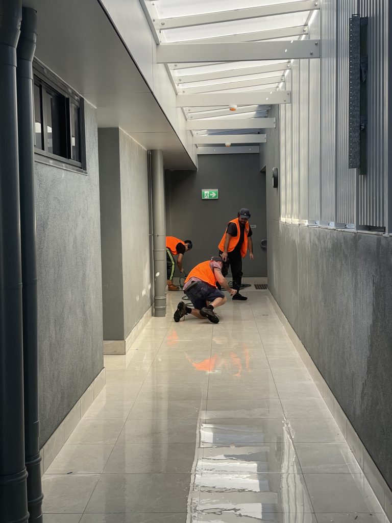 Boom Cleaning AU — professional clean in progress