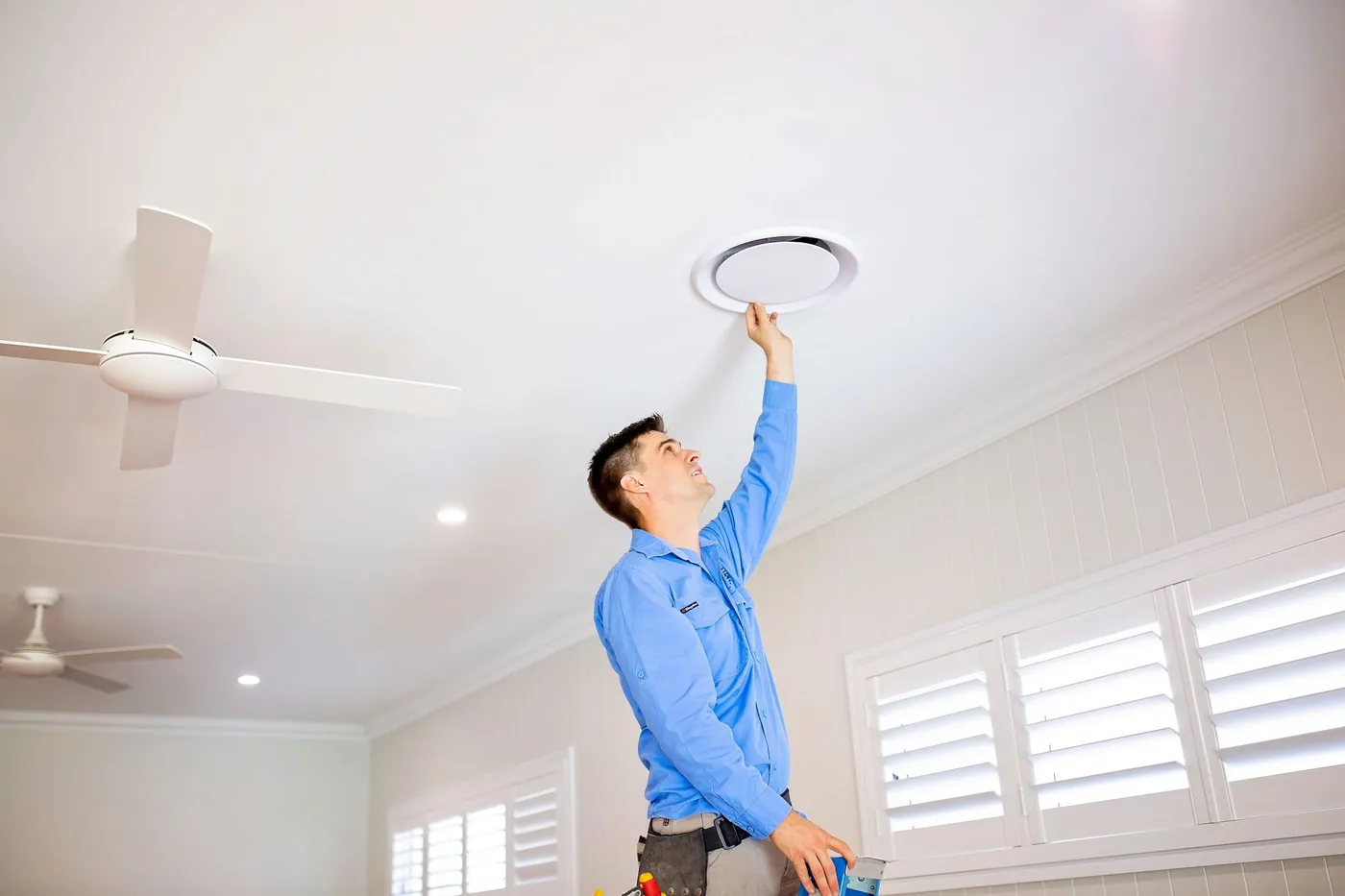 Brisbane electrical and air conditioning project