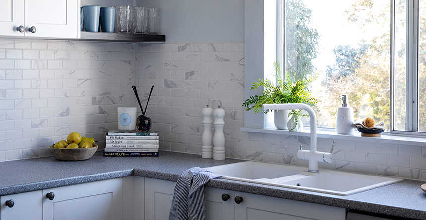 Kitchen Splashbacks project by Brisy Tiling in Brisbane