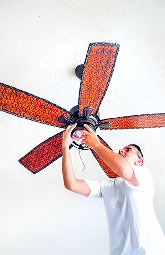 Ceiling Fans work by Bulimba Electrical