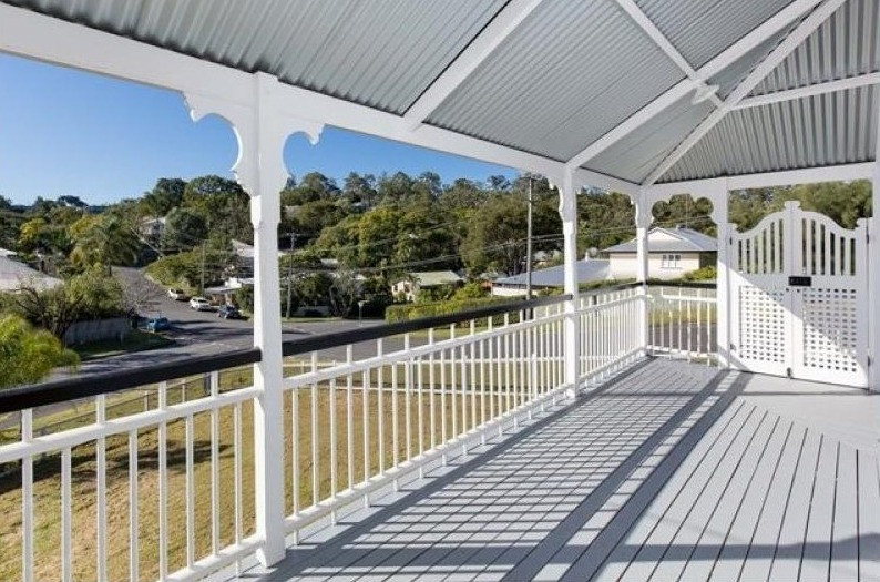 Cardinal Point — timber decking and external stairs
