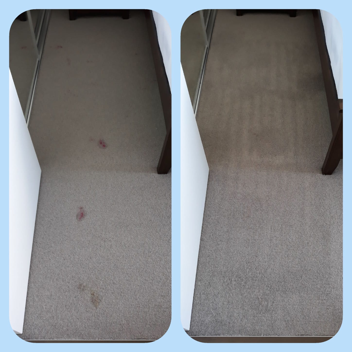 Carpet cleaning work by Carpet Cleaning Heroes in Brisbane