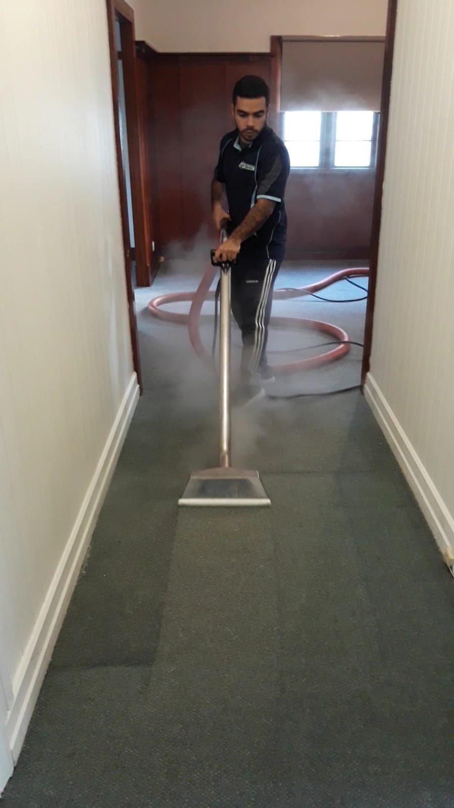 Carpet cleaning work by Carpet Cleaning Heroes in Brisbane