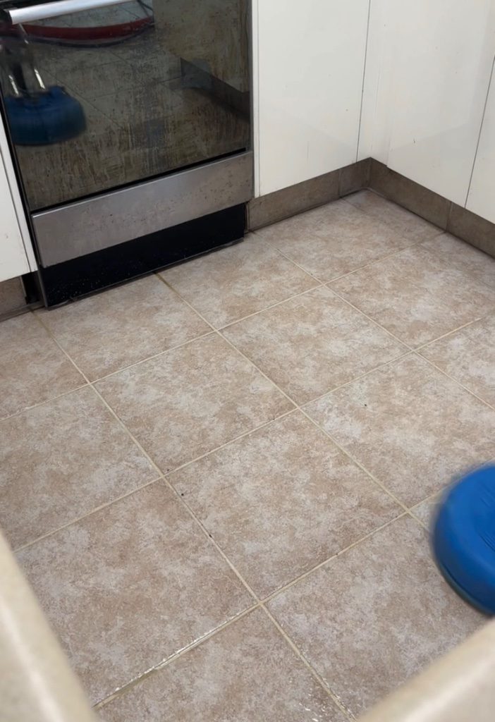 Restored tile and grout by Carpet Ninja
