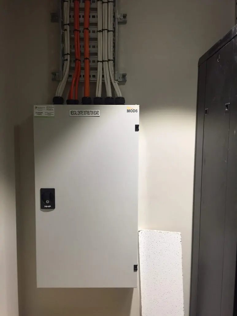 CGE Electrical completed project in Brisbane