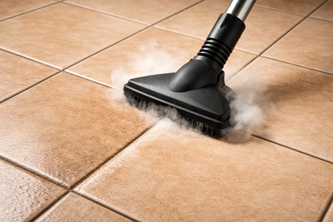 Tile and grout steam cleaning on the Sunshine Coast