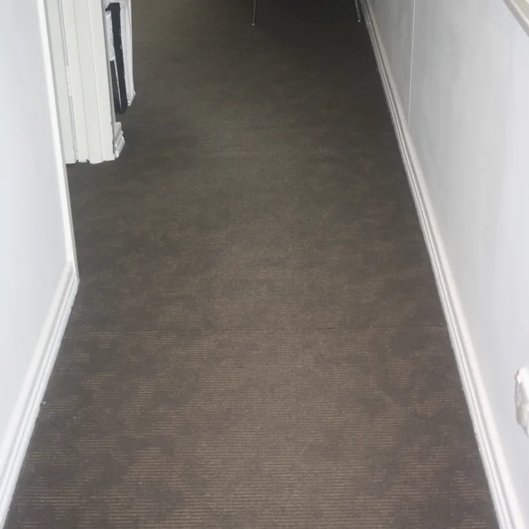 Carpet repair after photo