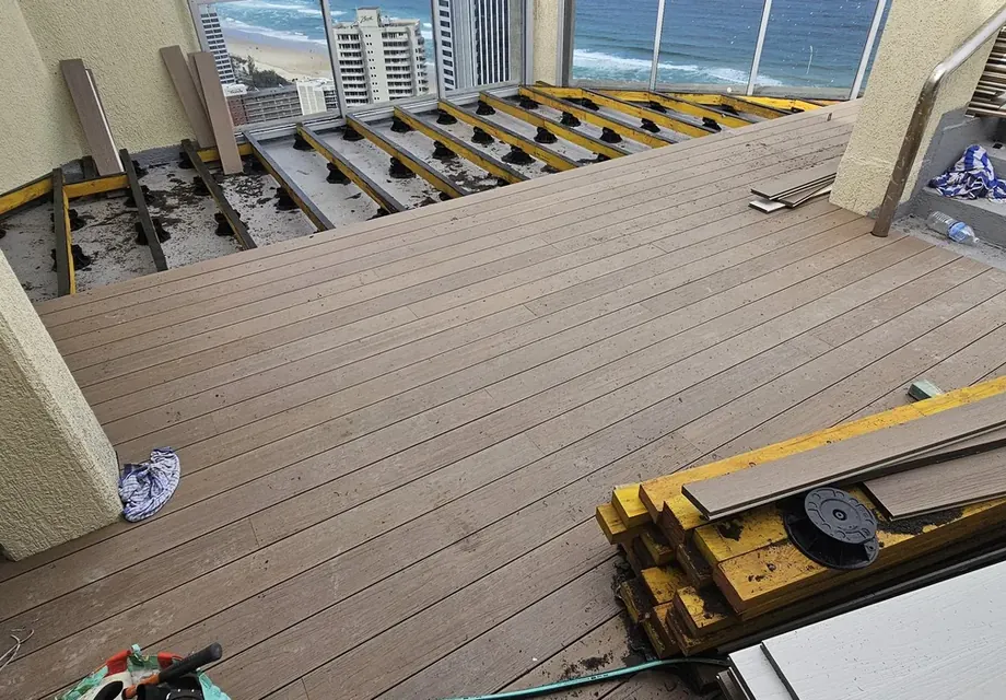 Outdoor handyman work
