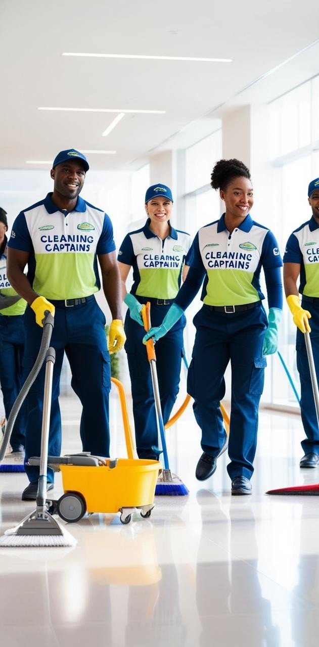 Cleaning Captains team ready to help