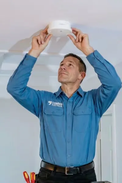 Smoke Alarm Installation by Comma Electrical in Brisbane