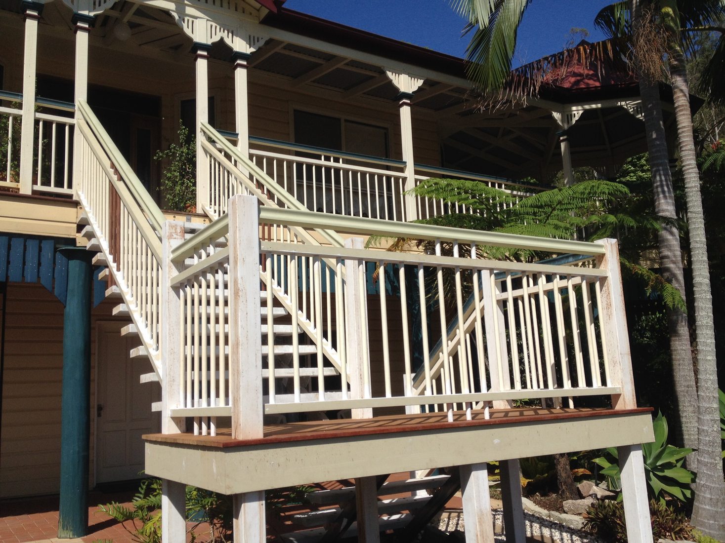 deck stairs