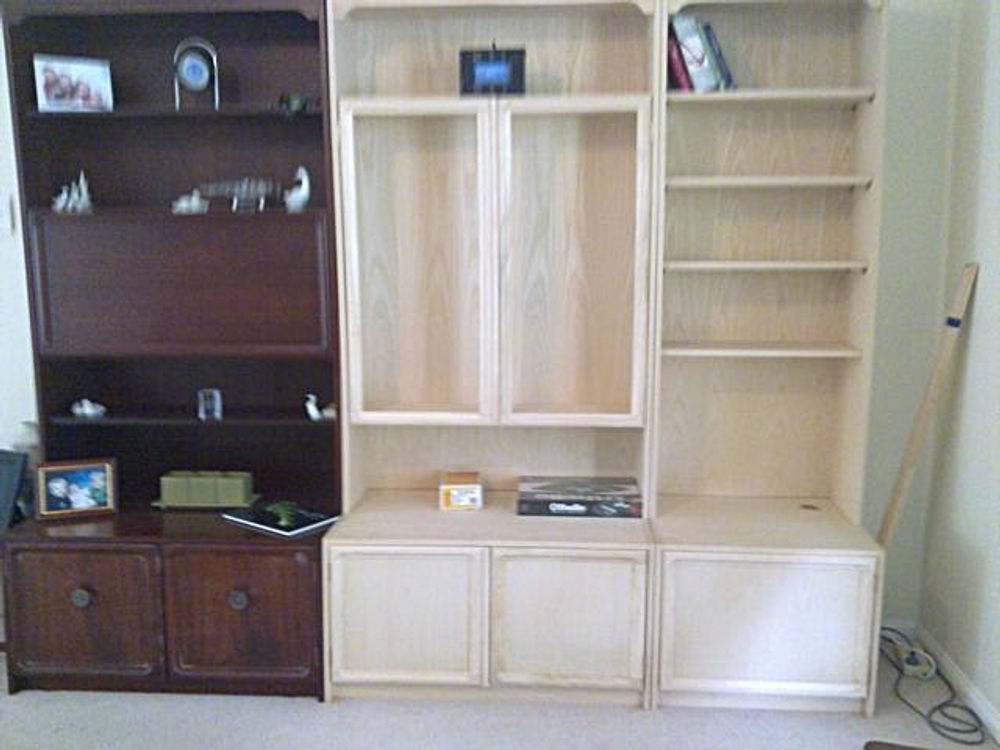 extension cabinet made to match