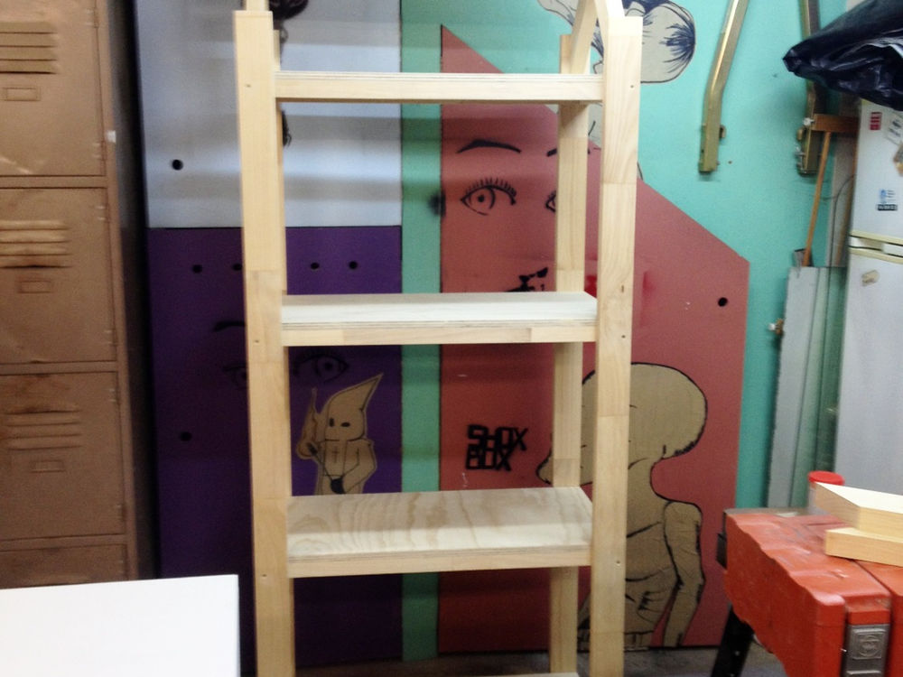 custom design display rack for Meyer