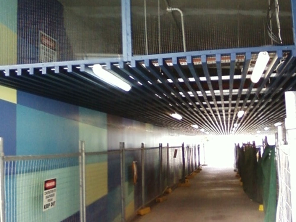 GoBetween Bridge underpass ceiling