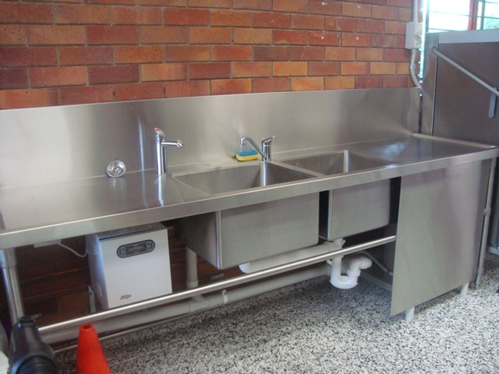 industrial kitchen renovated