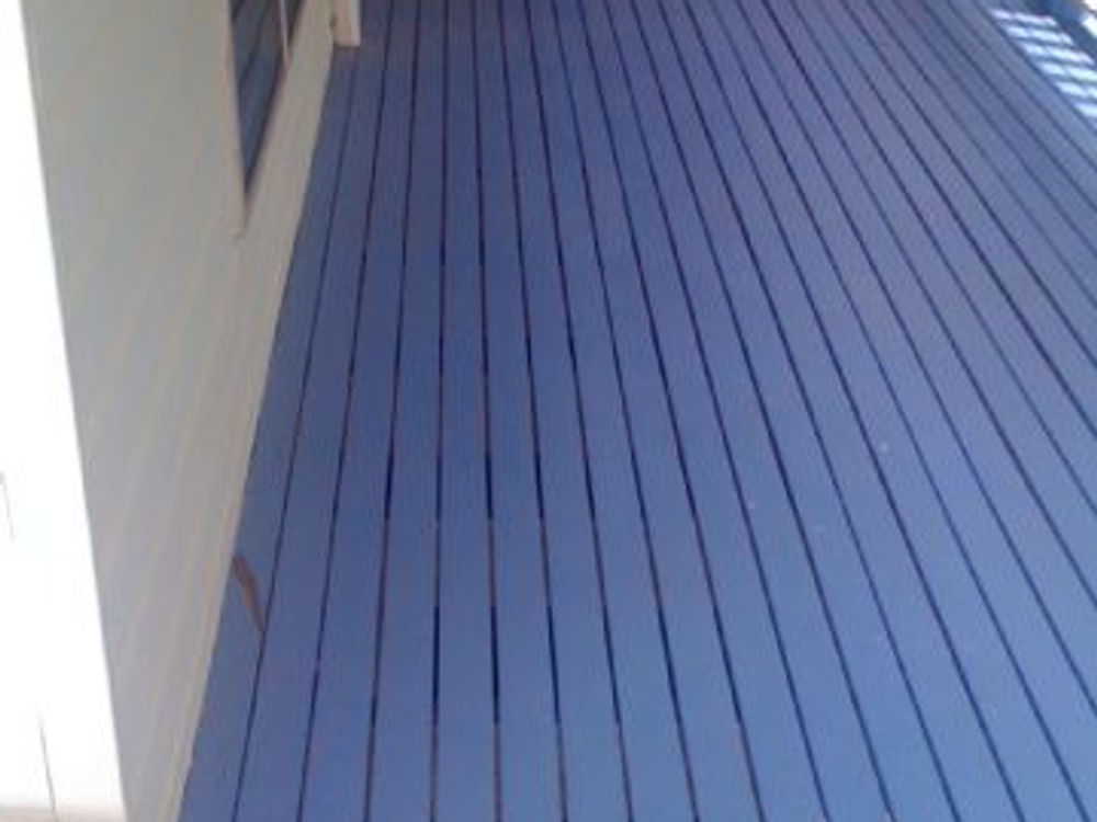 before adding stairs, The Gap