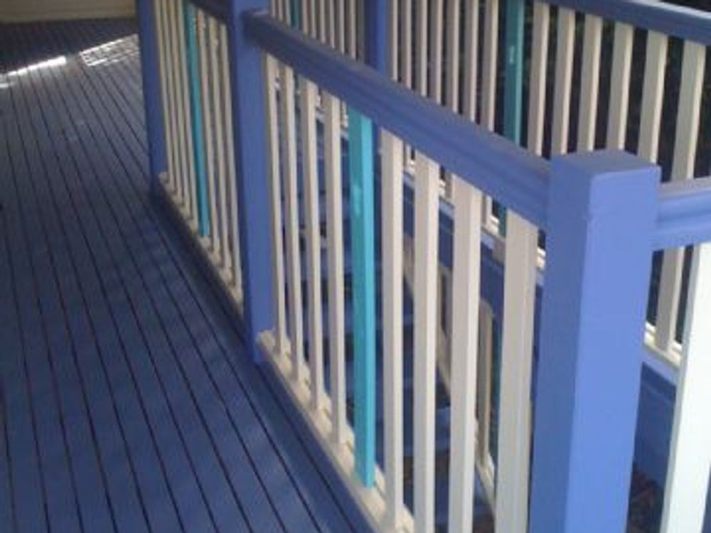 new stairs built, The Gap
