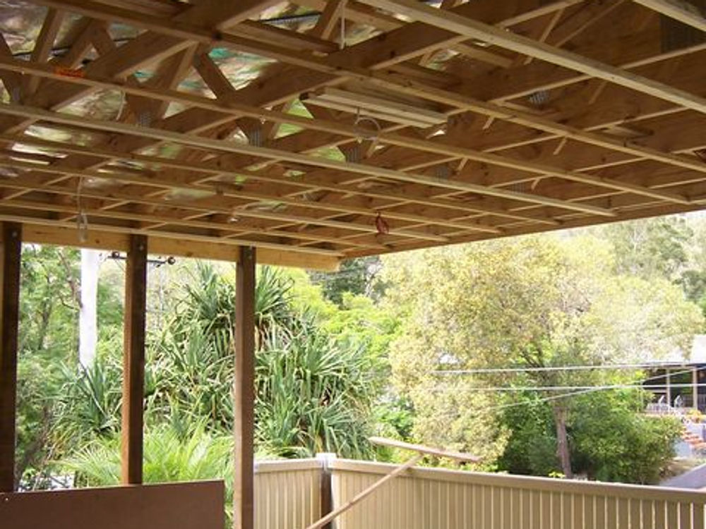 new deck & roof