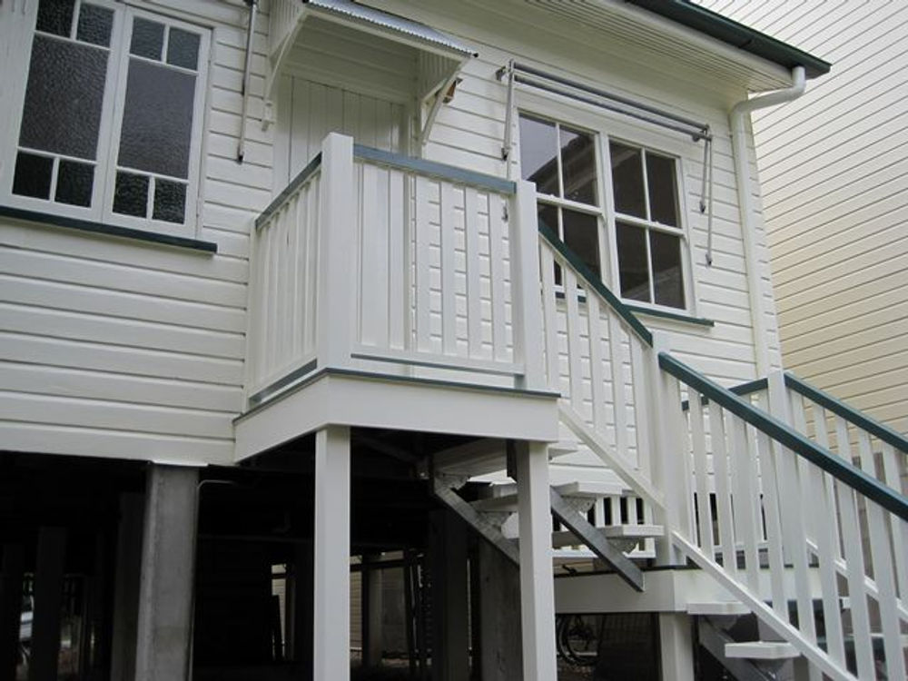 external stairs & balustrade