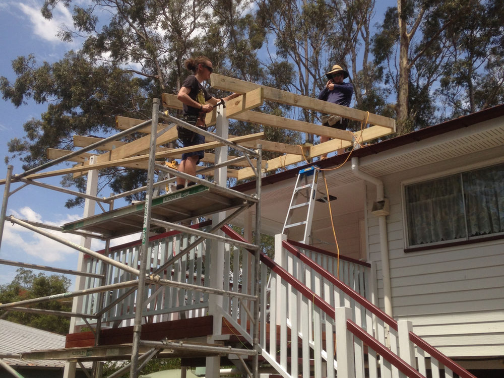 new deck & stairs, Ferny Hills